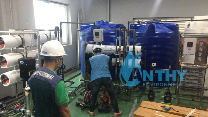 H1. Đưa hệ thống EDI 2m3.hr vào vị trí lắp đặt tại phòng DI của khách hàng