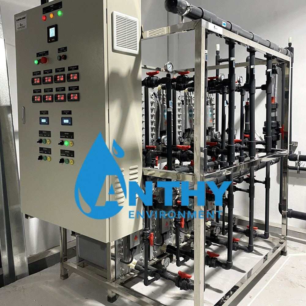 Phần Skid EDI của hệ thống DI20m3/hr