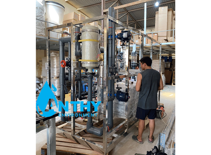 Hệ thống EDI 20m3/hr đang được chế tạo tại An Thy