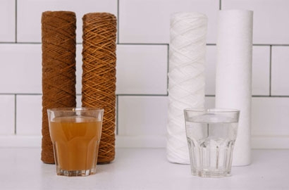 SOLUSION FOR DRINKING WATER CONTAMINATED WITH IRON