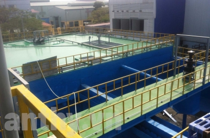 Electroplating wastewater treatment system - 1000m³/day