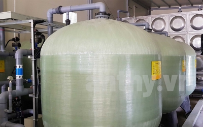 Building water treatment system