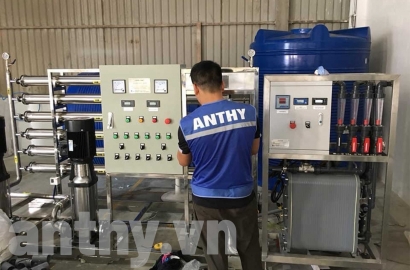 RO & DI water system 3m³/hr  - Chemical plant