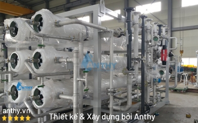 RO system 2-pass, 22m3/hr