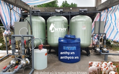 Well water treatment system